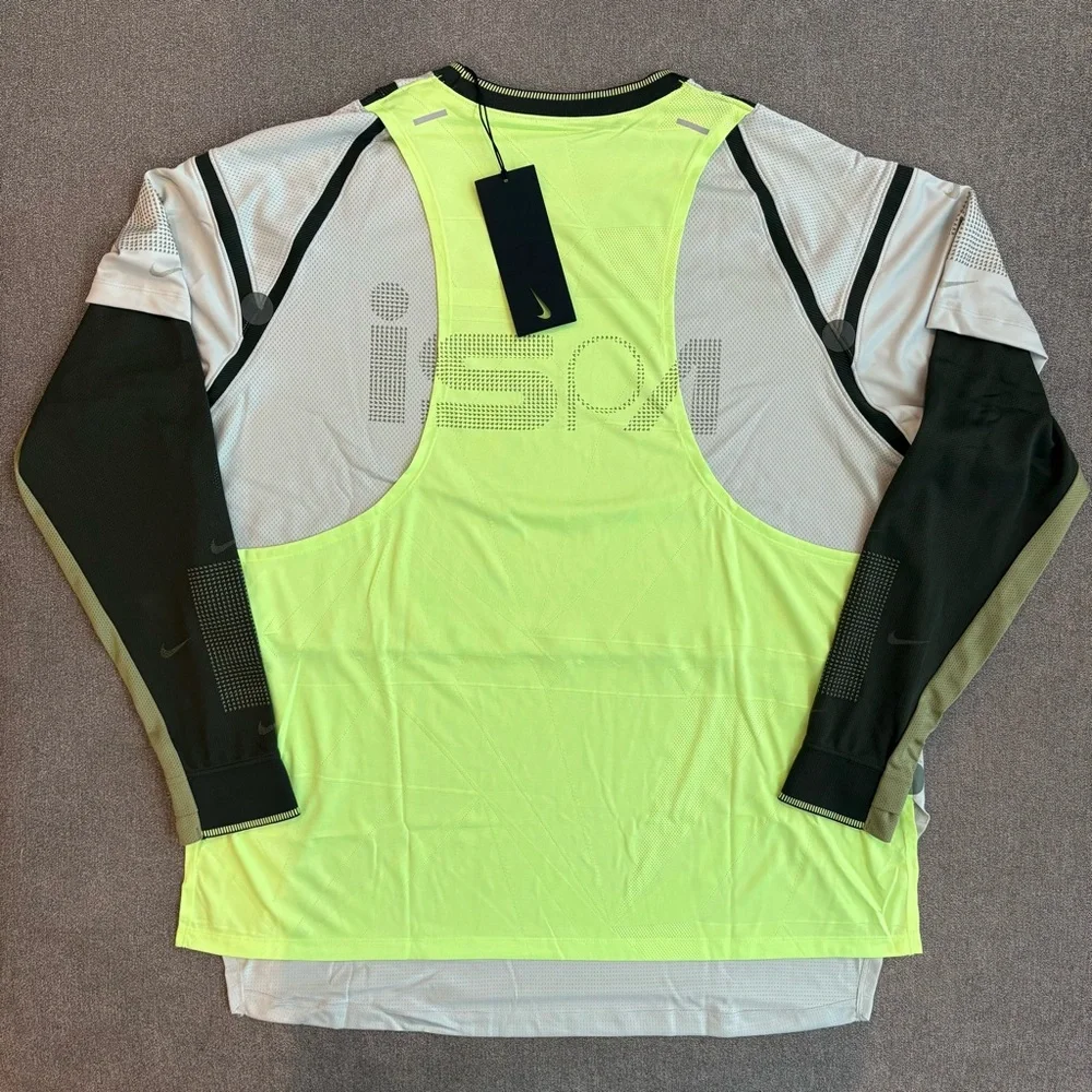 Nike Men's ISPA Long Sleeve Top Alligator Flyknit Hypebeast FB2705-034 Unisex XL